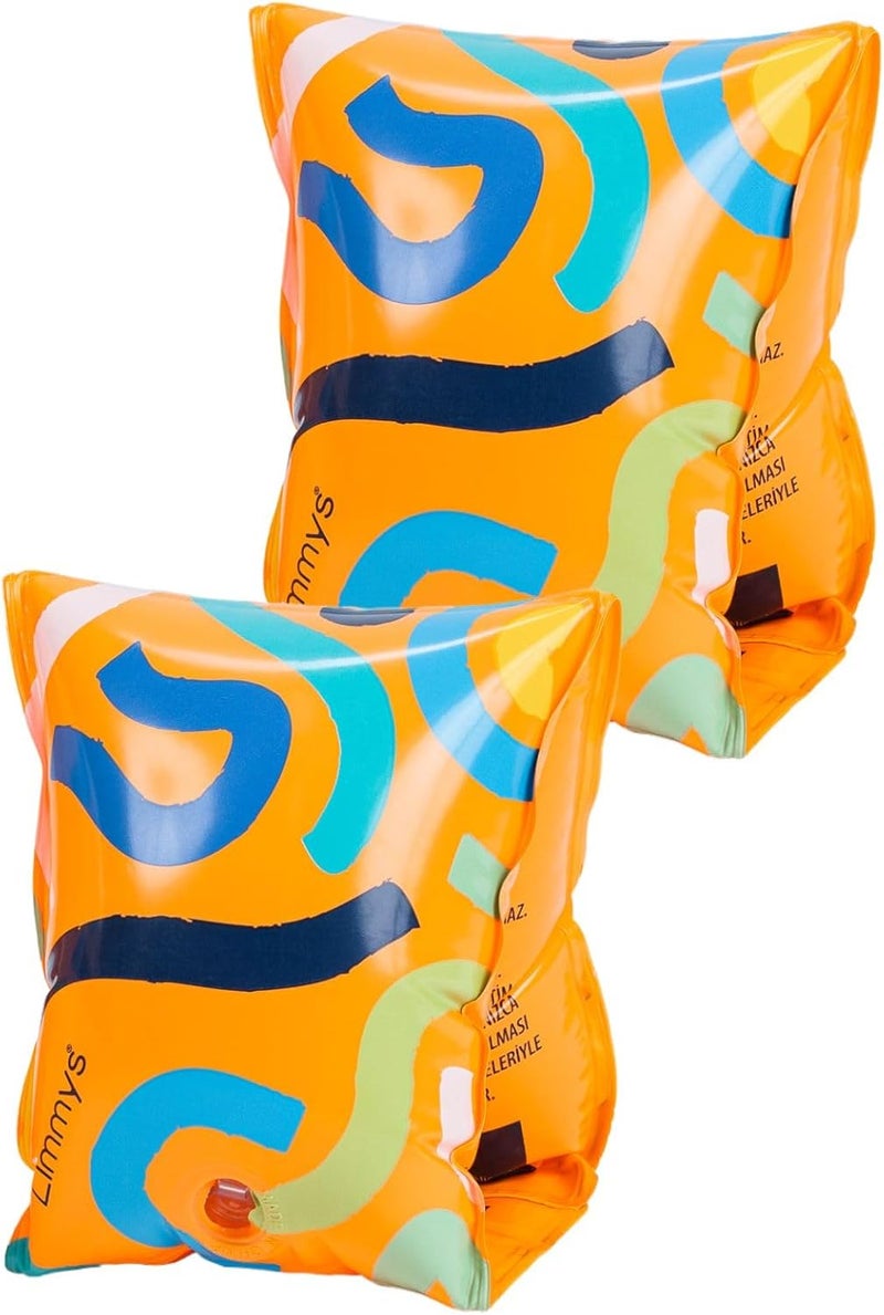 Limmys Premium Kids Floaties – Safe & Comfortable Arm Floaties for Toddlers and Children Ages 1 to 6 – Soft Water Wings and Durable Swim Floaties for Boys & Girls - Image 1